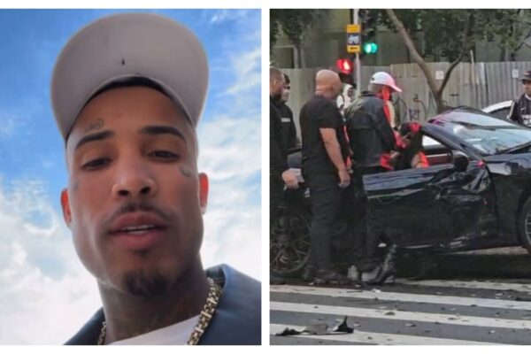 Laudo do IML Confirma Consumo de Álcool e Drogas por Gato Preto Antes de Acidente com Porsche em Pinheiros Veículo Porsche conversível danificado após colisão em cruzamento na Avenida Brigadeiro Faria Lima, São Paulo.