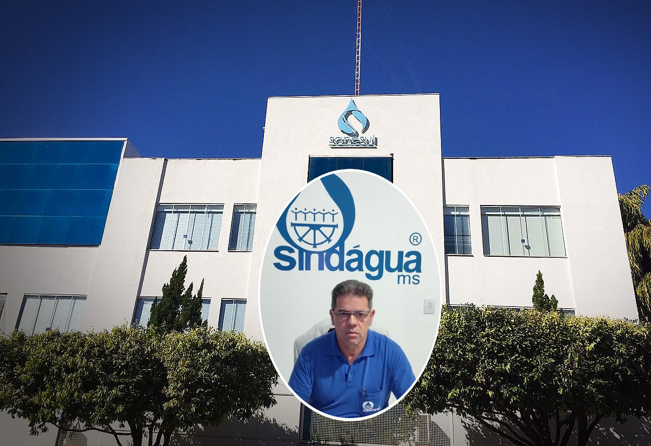 Fachada do prédio do Tribunal de Justiça de Mato Grosso do Sul, em Campo Grande, sob um céu azul.