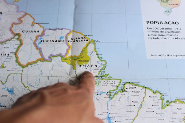 Funcionário do IBGE em atividade de coleta de dados estatísticos